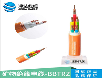 國(guó)標(biāo)礦物絕緣防火電力電纜 耐油耐磨耐腐蝕特種電纜型號(hào) BBTRZ